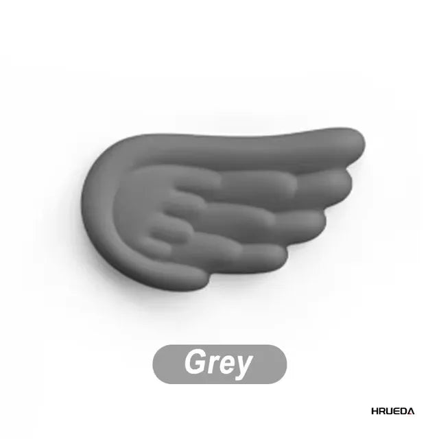 Keyboard Mouse Wrist Rest Angel Wing Memory Foam Mouse Pad Set Wrist Support Ergonomic Non - Slip for Computer Laptop Easy Typing - Nexa Supply