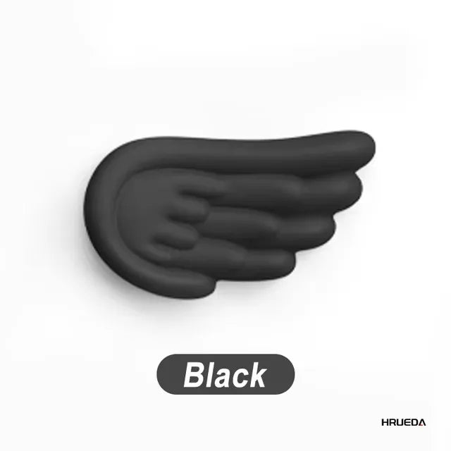 Keyboard Mouse Wrist Rest Angel Wing Memory Foam Mouse Pad Set Wrist Support Ergonomic Non - Slip for Computer Laptop Easy Typing - Nexa Supply
