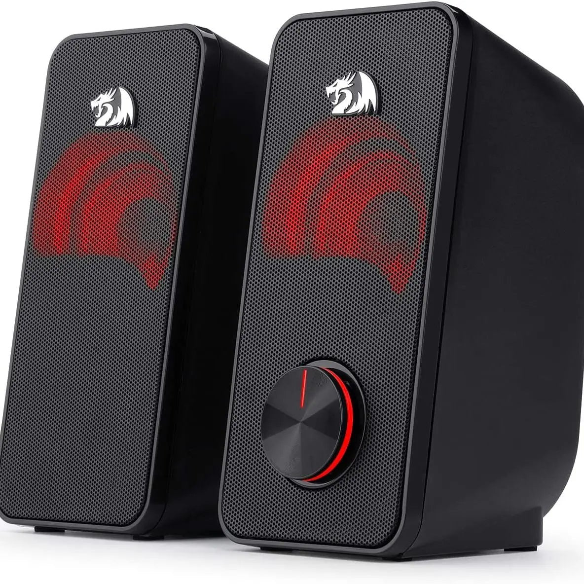 Redragon GS500 Stentor USB PC Gaming 2.0 Channel Stereo Desktop Computer Speaker Backlight - Nexa Supply
