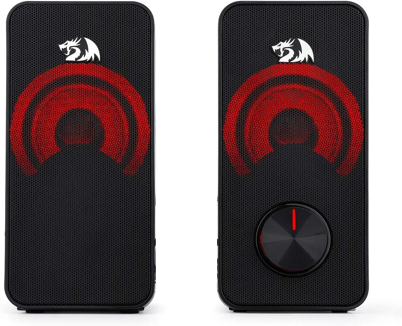 Redragon GS500 Stentor USB PC Gaming 2.0 Channel Stereo Desktop Computer Speaker Backlight - Nexa Supply