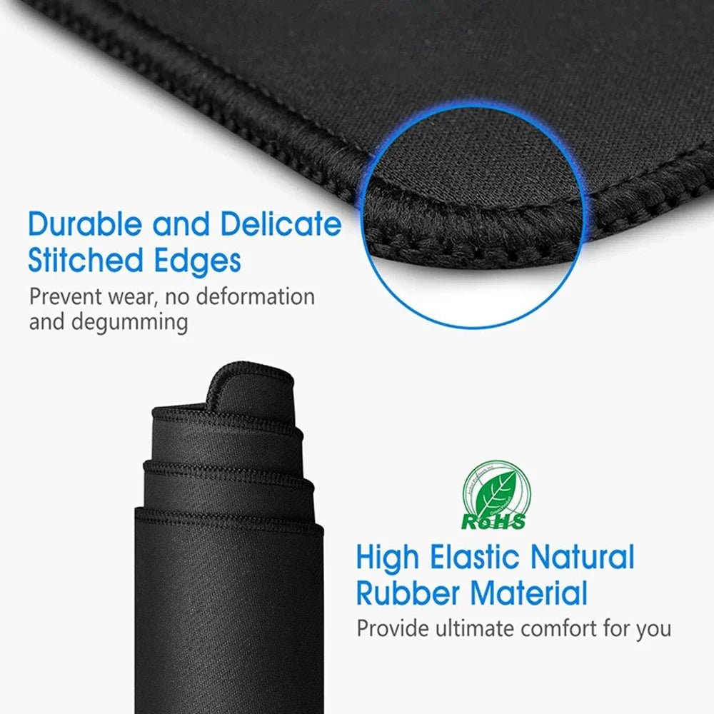 Sakura Scenery Knight Mouse Pad Large Anti - Slip Rubber MousePad Durable Desk Pad Thick Seam Edge Suitable for Office and Gaming - Nexa Supply
